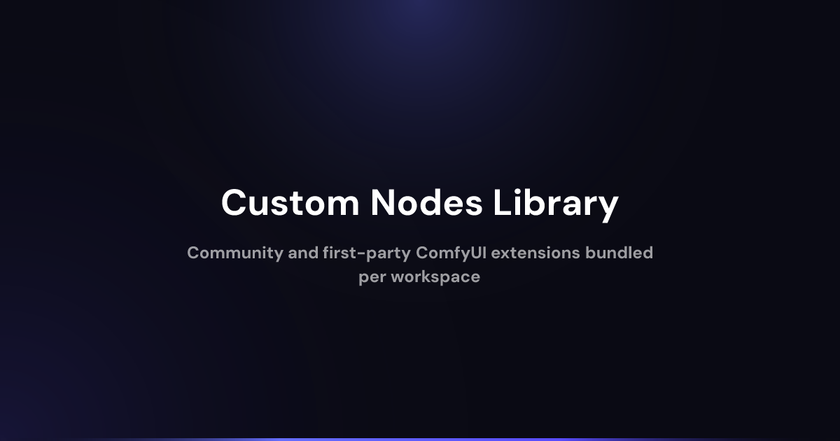 ComfyUI Custom Nodes Library | Kimara